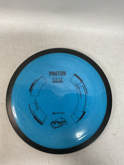 Vist Large View of Product Image Which is Used MVP PHOTON Disc Golf Driver Royal Blue