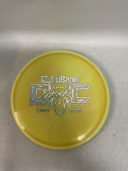 Vist Large View of Product Image Which is Used Discraft DES MOINES CHALLENGE Disc Golf Mid Range Yellow