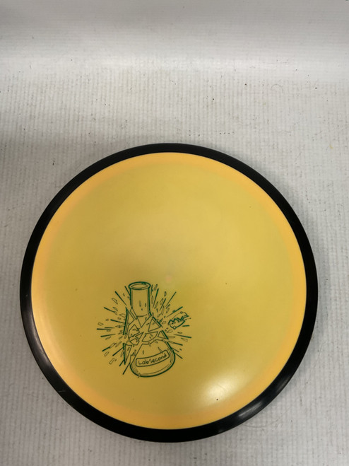 Vist Large View of Product Image Which is Used MVP LAB SECOND Disc Golf Driver Orange