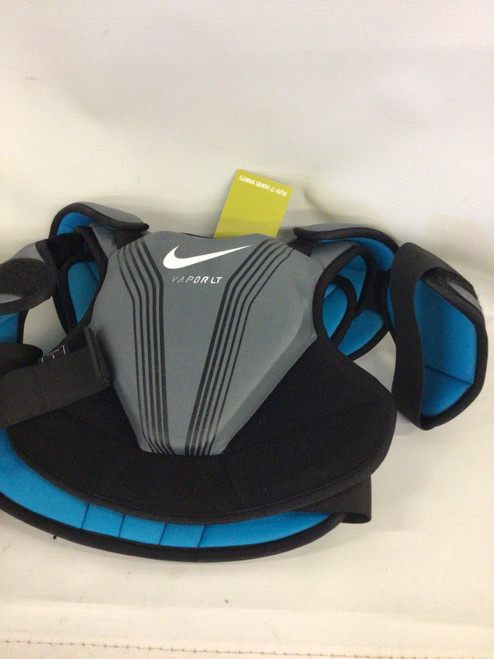 Vist Large View of Product Image Which is Used Nike VAPOR LT Lacrosse Shoulder Pads Grey MD