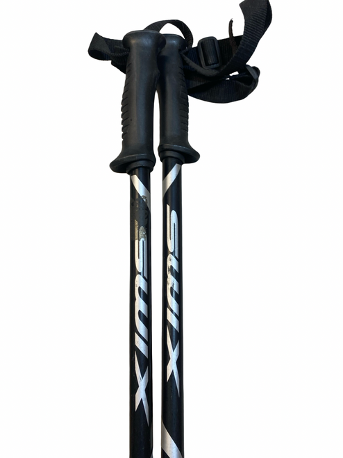 Vist Large View of Product Image Which is Used USA XIMS Mens DH Ski Pole Black 120 cm / 48 in