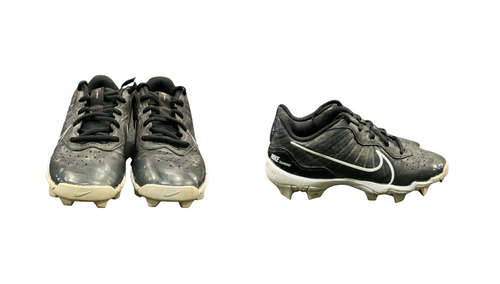 Vist Large View of Product Image Which is Used Nike ALPHA FASTFLEX BB/SB Cleats Black Junior 03.5