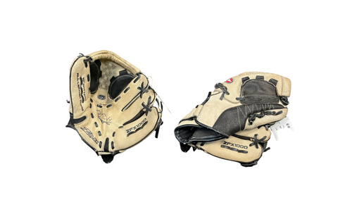 Vist Large View of Product Image Which is Used Easton LUIS GONZALEZ BB/SB Glove RH Throw Tan 10"