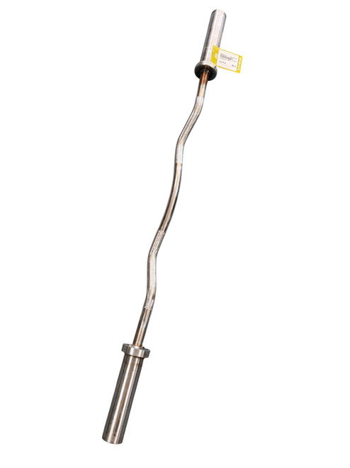 Vist Large View of Product Image Which is Used 111TempBrand Exercise Olympic Curl Bar 48"
