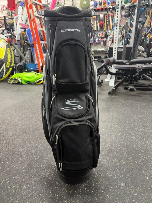 Vist Large View of Product Image Which is Used Cobra COBRA CART BAG Mens Cart Bag Black