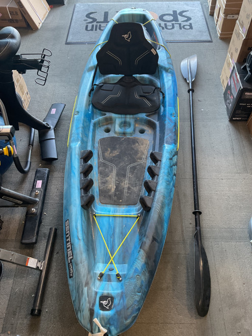 Vist Large View of Product Image Which is Used Pelican SENTINEL 100X Kayak Royal Blue 9Ft 5In