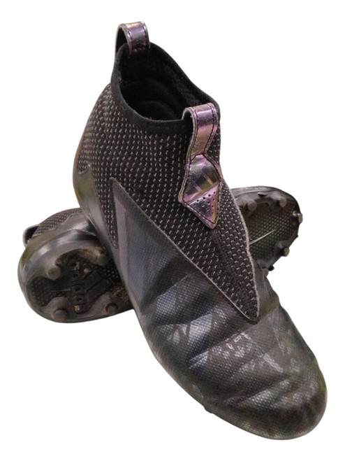 Vist Large View of Product Image Which is Used Adidas Jr FB Cleats Black Junior 05.5