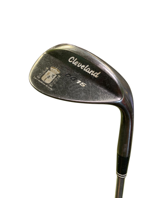 Vist Large View of Product Image Which is Used Cleveland CG15 WEDGE Golf Wedge Mens RH 56 Degree