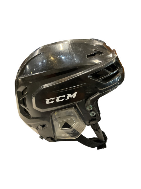 Vist Large View of Product Image Which is Used CCM TACKS 210 S Hockey Helmet Only Black SM