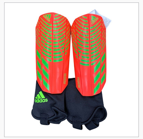 Vist Large View of Product Image Which is Used Adidas Soccer Shin Guards Junior Orange MD