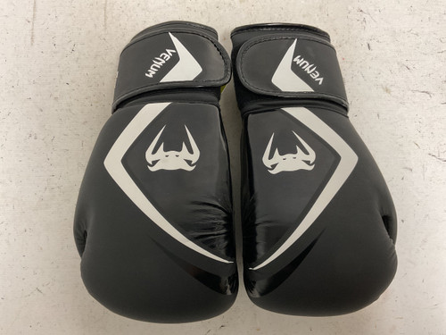 Vist Large View of Product Image Which is Used Venum Boxing Gloves Black SM