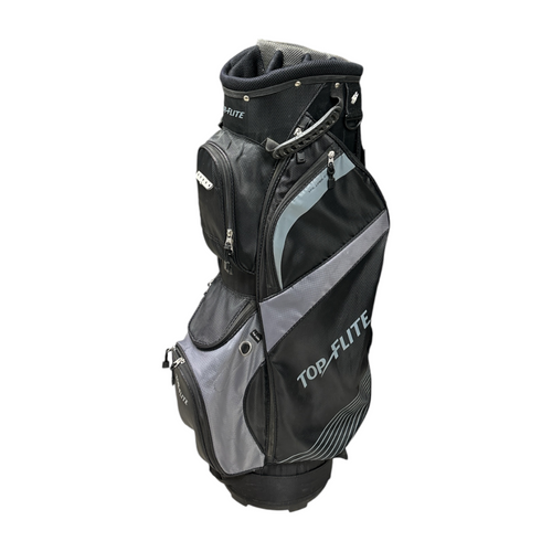 Vist Large View of Product Image Which is Used Top Flite Mens Golf Cart Bag Black