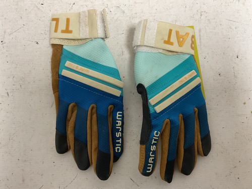 Vist Large View of Product Image Which is Used Warstic BB/SB Batting Gloves Teal SM