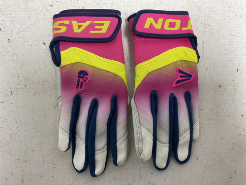 Vist Large View of Product Image Which is Used Easton WALK OFF ETHOS BB/SB Batting Gloves Pink MD