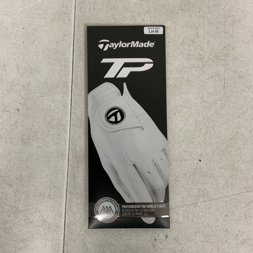 Vist Large View of Product Image Which is Used Taylormade Mens Golf Glove White MD