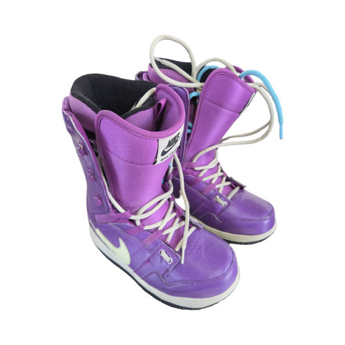 Vist Large View of Product Image Which is Used Nike VAPEN WOMENS SNOWBOARD BOOTS Womens Snowboard Boots Purple Senior 8