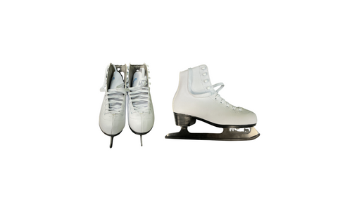 Vist Large View of Product Image Which is Used VIC DREAM WomensFigure Skate White Senior 7