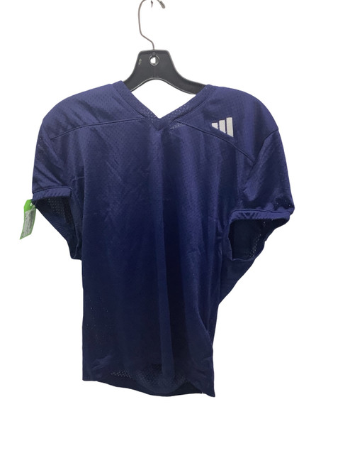 Vist Large View of Product Image Which is Used Adidas PRACTICE JERSEY FB Top Youth Navy Blue XL