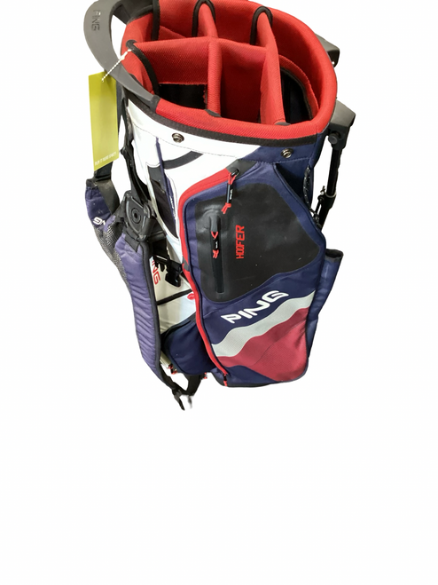 Vist Large View of Product Image Which is Used Ping HOOFER Mens Stand Bag Navy Blue