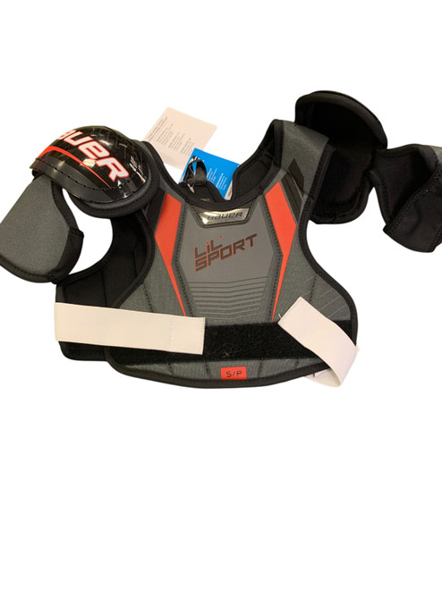 Vist Large View of Product Image Which is Used Bauer LIL SPORT Junior Shoulder Pads SM