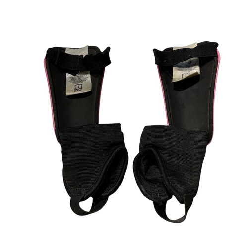 Vist Large View of Product Image Which is Used Adidas Soccer Shin Guards Youth Pink SM