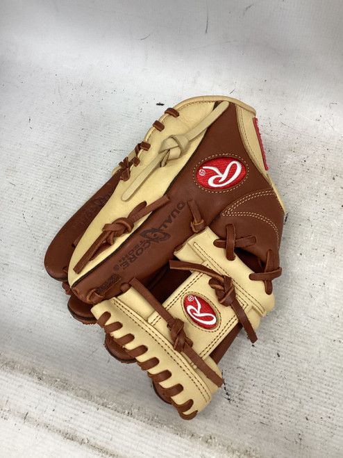 Vist Large View of Product Image Which is Used Rawlings RAWLING GG ELITE BB/SB Glove RH Throw Brown 11 1/4"