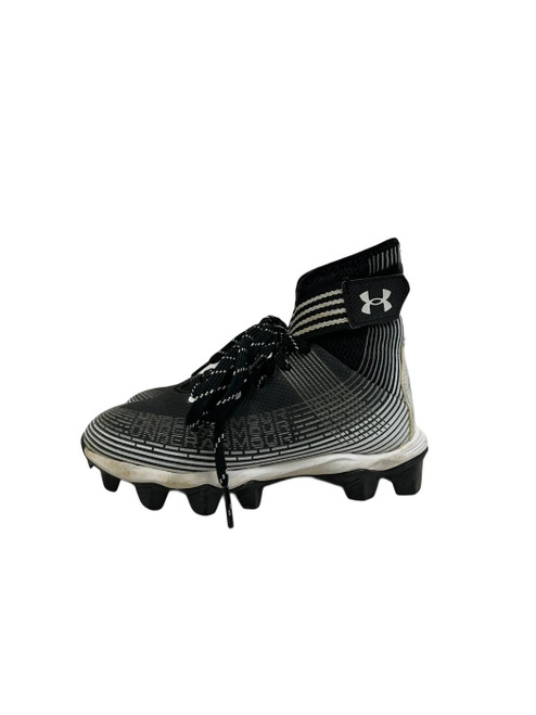 Vist Large View of Product Image Which is Used Under Armour Spotlight Franchise Youth 11 FB Cleats Black 