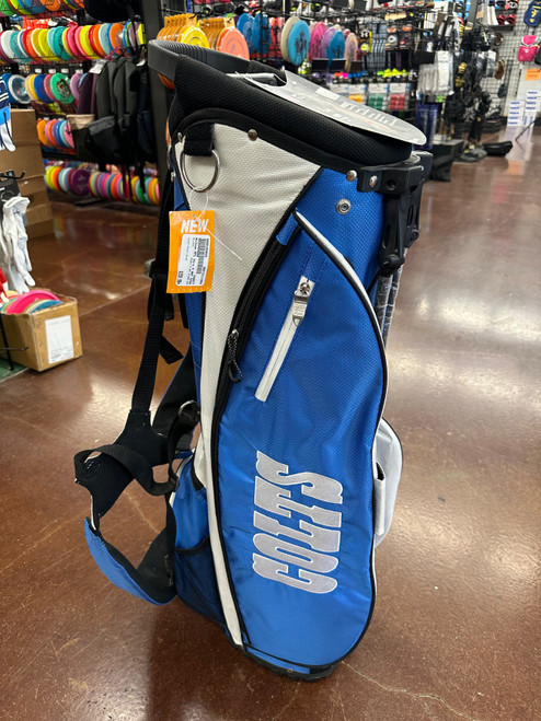 Vist Large View of Product Image Which is Used Wilson 4 WAY STAND BAG Mens Stand Bag Royal Blue