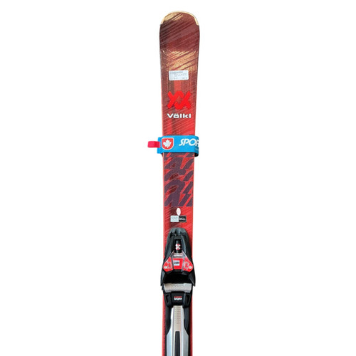 Vist Large View of Product Image Which is Used Volkl DEACON 73 SR DH SKI Mens DH Ski/Binding Red 168 cm