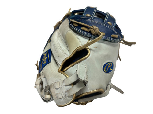 Vist Large View of Product Image Which is Used Rawlings LIBERTY ADVANCED BB/SB Catchers RH Throw Grey 34"