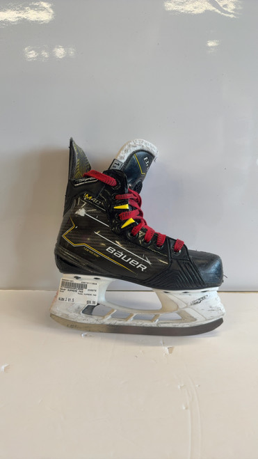 Vist Large View of Product Image Which is Used Bauer SUPREME M40 Junior Hockey Skate Junior 01.5