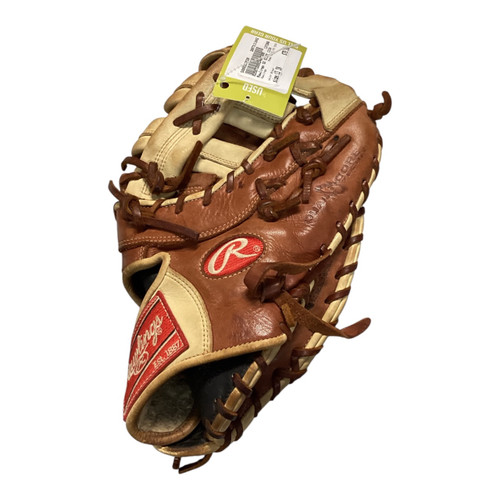 Vist Large View of Product Image Which is Used Rawlings GG ELITE 13IN BB/SB First Base RH Throw Brown 13"