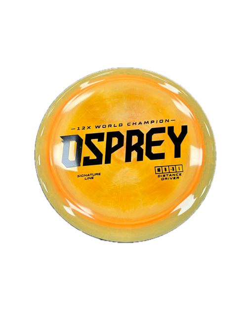 Vist Large View of Product Image Which is Used OSPREY Disc Golf Driver Orange