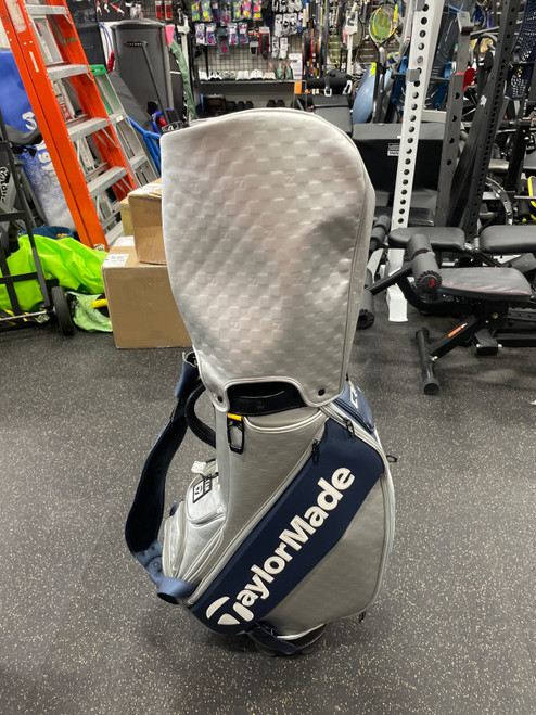 Vist Large View of Product Image Which is Used Taylormade QI10 CART BAG Mens Cart Bag Navy Blue
