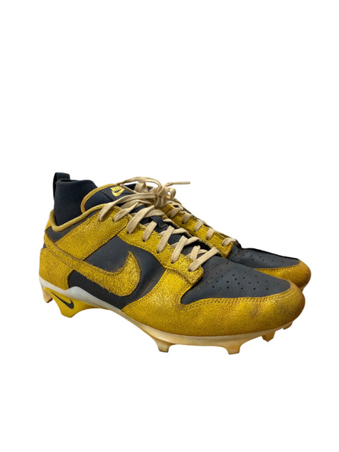 Vist Large View of Product Image Which is Used Nike BB CLEAT BB/SB Cleats Yellow Youth 11.0