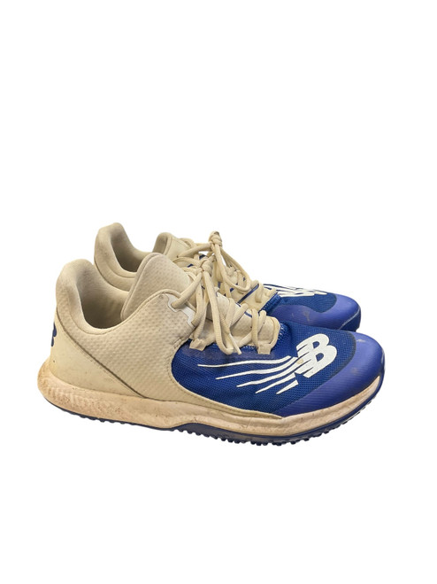 Vist Large View of Product Image Which is Used New Balance T4040TN6 BB/SB Cleats Royal Blue Senior 12.5