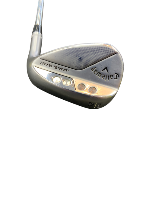 Vist Large View of Product Image Which is Used Callaway JAWS RAW Golf Wedge Mens RH 58 Degree