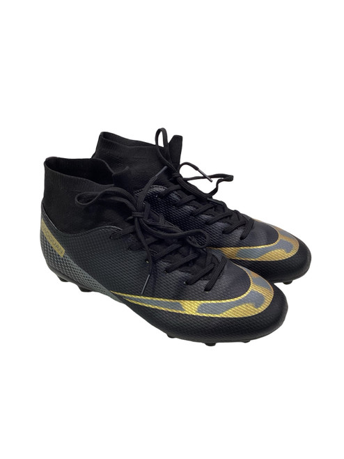 Vist Large View of Product Image Which is Used Soccer Cleats Black Senior 8