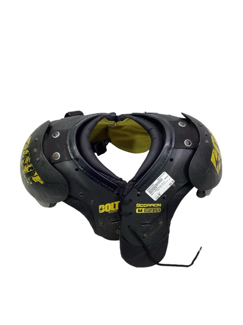 Vist Large View of Product Image Which is Used BOLT ATHLETICS SZ M FB Shoulder Pads Black MD