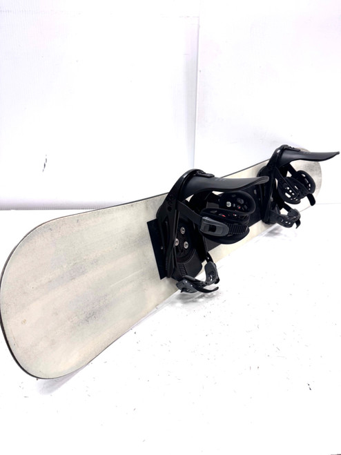 Vist Large View of Product Image Which is Used Burton 162 CM LTR NEW 5TH ELEMENT 9-13 Mens Board/Bindings White 162 cm