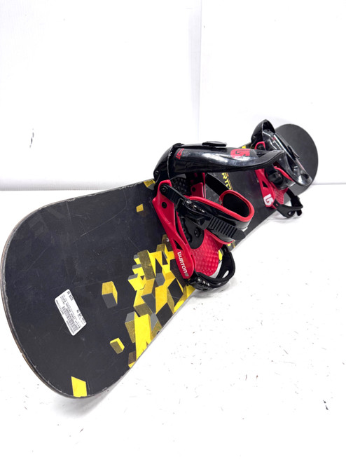 Vist Large View of Product Image Which is Used Burton 145CM CRUZIER BURTON RED MED BND Mens Board/Bindings Black 145 cm