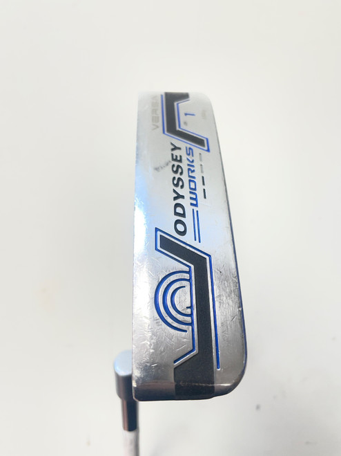 Vist Large View of Product Image Which is Used Odyssey WORKS VERSA 1 Mens Putter LH