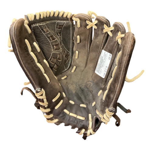 Vist Large View of Product Image Which is Used Mizuno FRANCHISE GFN1250 BB/SB Glove RH Throw None 12 1/2"