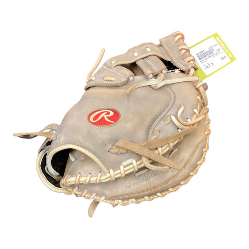 Vist Large View of Product Image Which is Used Rawlings R9SBCM33-24G BB/SB Catchers RH Throw Grey 33"