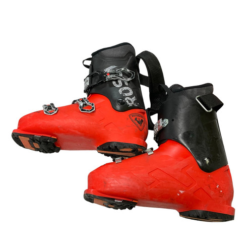 Vist Large View of Product Image Which is Used Rossignol EVO Mens DH Ski Boot Orange 295 MP - M11.5