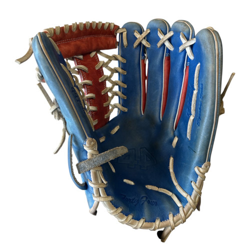 Vist Large View of Product Image Which is Used 44 PRO SIGNATURE SERIES BB/SB Glove RH Throw Red 12 3/4"