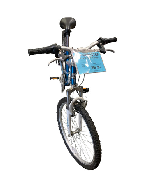 Vist Large View of Product Image Which is Used Roadmaster GRANITE PEAK 24 Mountain Bike Womens Royal Blue 43-47cm - 17-18" - MD Frame