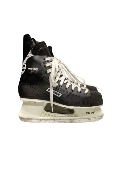 Vist Large View of Product Image Which is Used Bauer IMPACT 300 Senior Hockey Skate Senior 12
