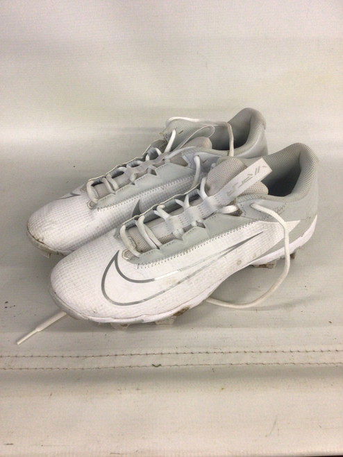 Vist Large View of Product Image Which is Used Nike VAPOR FAST FLEX BB/SB Cleats White Senior 9