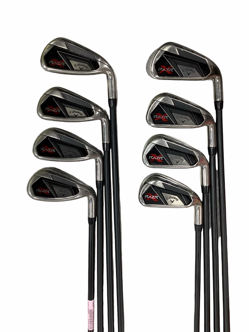 Vist Large View of Product Image Which is Used Callaway RAZOR X Mens Iron Set RH 4I-GW/AW